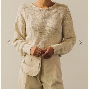 Paloma Wool Tratame Sweater, Off-White, size medium